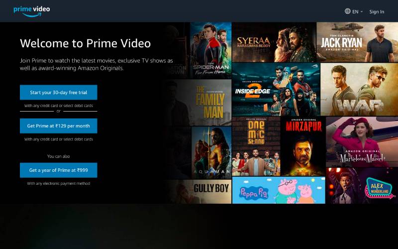 Amazon Prime Video - CouchTuner Movies 